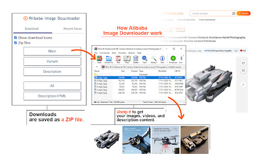Baba Image Downloader screenshot