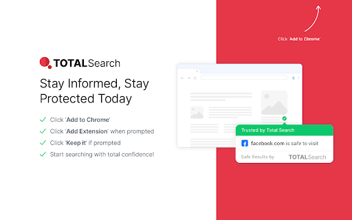 Total Search - Safer Searching, Smarter Browsing screenshot