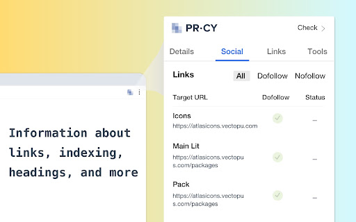 Analysis SEO & Website Checker - PR-CY screenshot