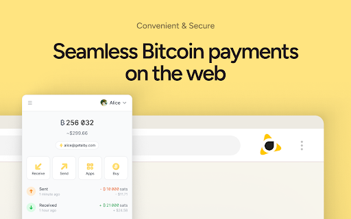 Alby - Bitcoin Wallet for Lightning & Nostr screenshot