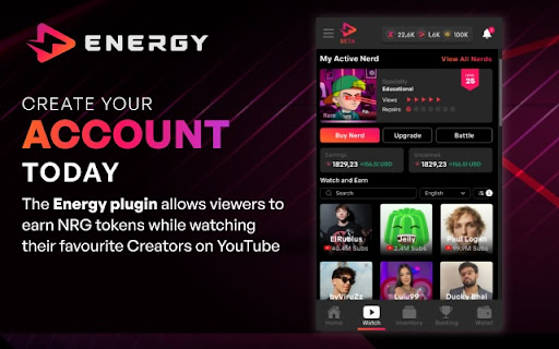 The Energy Area screenshot