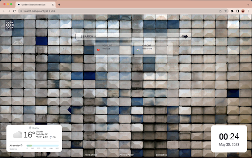Modern Search screenshot
