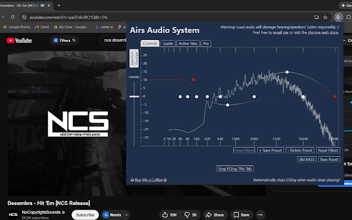 Airs Audio - Bass Booster & Equalizer screenshot