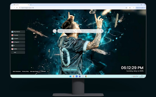 Lionel Messi Iconic Live Wallpaper screenshot