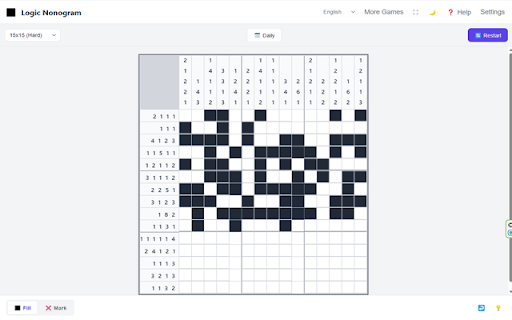Infinite Nonogram & Daily Puzzles screenshot