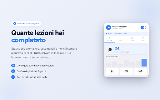 Pegaso Autoplay – Autoplay Lezioni Multiversity screenshot