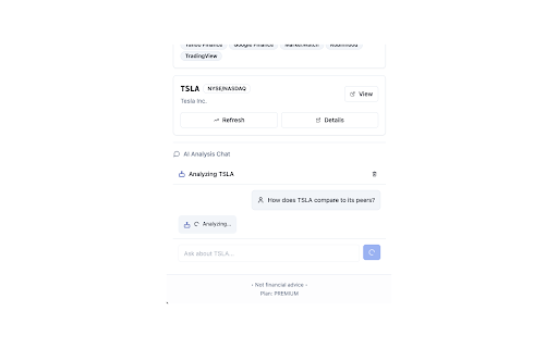 Stox.AI - Stock Analysis Assistant screenshot