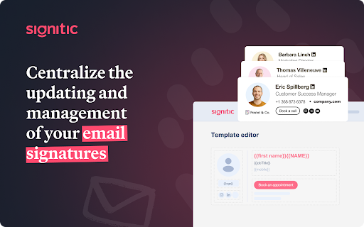 Signitic screenshot