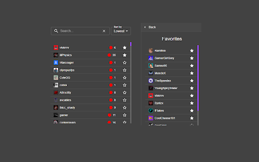 Twitch Lurker screenshot