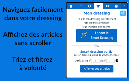 Clemz - automate your closet screenshot