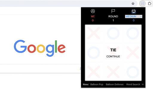 Tic-Tac-Toe Game screenshot
