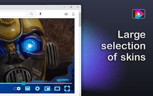 Skins for YouTube player screenshot