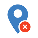 Hide Location icon