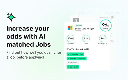 Jobright Autofill – Instant Job Applications, Job Match, AI Tailor Resume screenshot