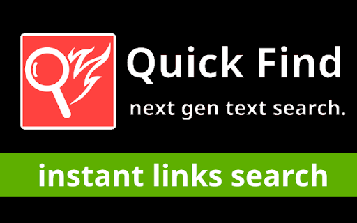 Quick Find for Google Chrome™ screenshot