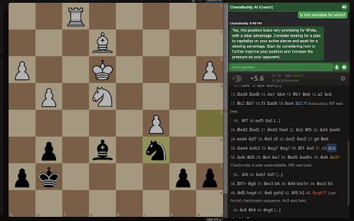 ChessBuddy AI screenshot