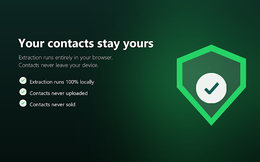 WhatsApp Group Contacts Exporter — Members to Excel/CSV screenshot