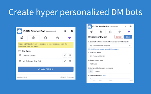 InSenderBot-DM Sender Bot,bulk message sender screenshot