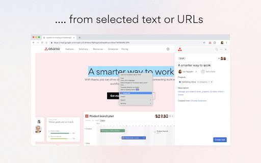 Asana screenshot