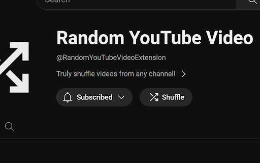 Random YouTube Video screenshot