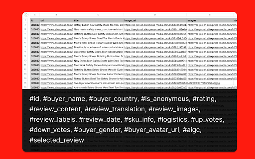 AliExpress Extractor - Export products from AliExpress™️ screenshot