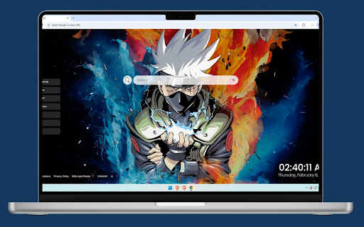 Naruto - Kakashi Hatake Live Wallpaper screenshot