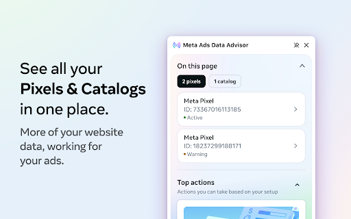 Meta Ads Data Advisor screenshot