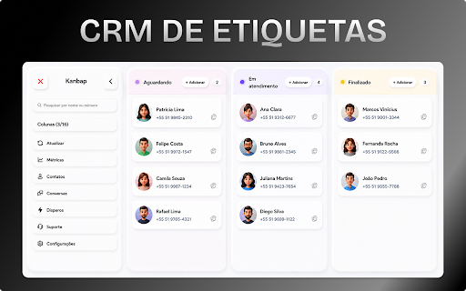 Kanbap: CRM para WhatsApp Web screenshot