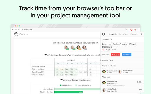 Everhour — Time Tracking, Budgets, Expenses screenshot
