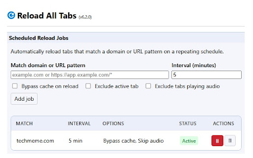 Reload All Tabs screenshot