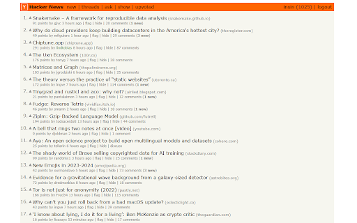 Comments Owl for Hacker News screenshot