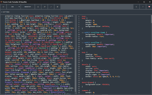 Source Code Formatter & Beautifier screenshot