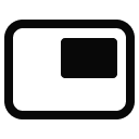Picture in Picture for Videos icon