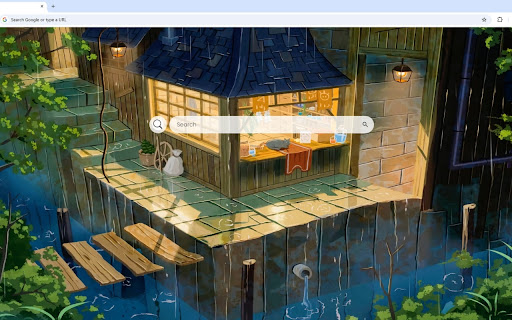 Evening Rain Live Wallpaper screenshot