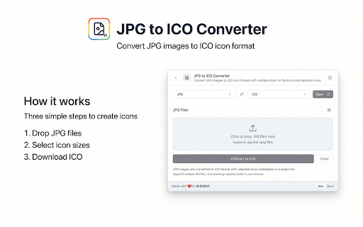 JPG to ICO screenshot