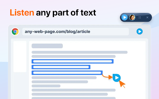 Text to Speech TTS AI | Readvox screenshot
