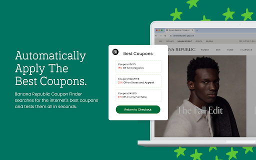 Banana Republic Coupon Finder - Official Coupons & Best Deals screenshot