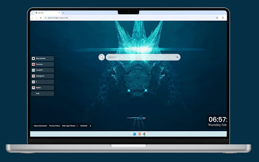 Godzilla Underwater Live Wallpaper screenshot