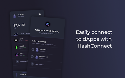 Hashpack screenshot