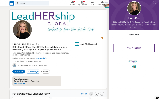 LeadHERship Global screenshot