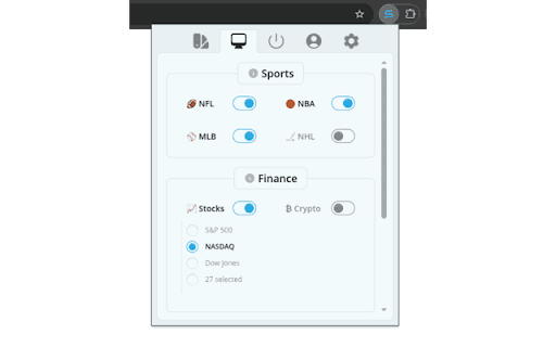 scrollr screenshot