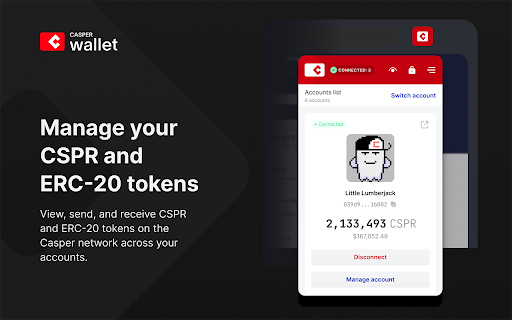 Casper Wallet screenshot