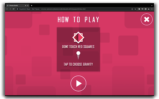 Choose Gravity screenshot