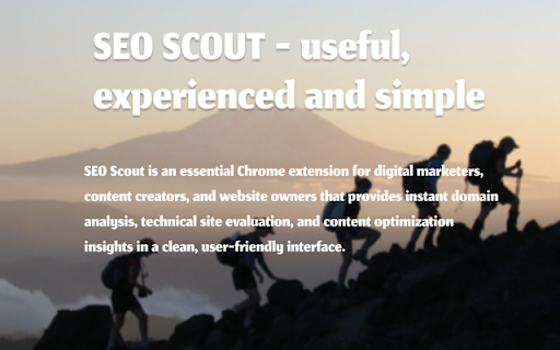SEO Scout screenshot