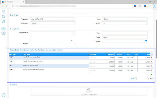 PLANERGY CheckOut screenshot
