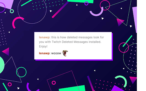 Frappe — Twitch, Kick, YouTube Deleted Messages screenshot