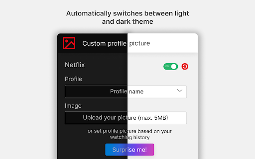 Custom profile picture for Netflix™ [QVI] screenshot