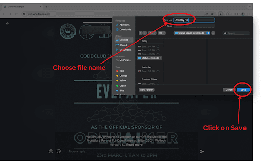 Status Saver screenshot