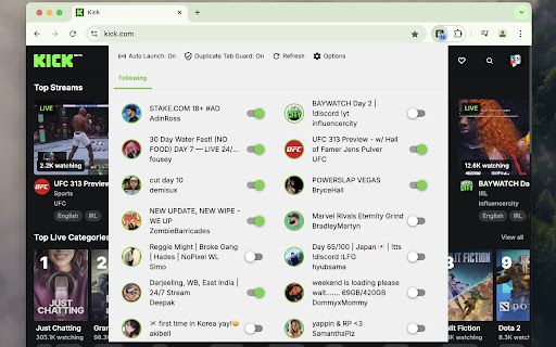 Kick Signal screenshot