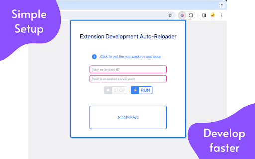 Extension Development - Auto Reloader screenshot